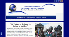 Desktop Screenshot of ambassadorsforchange.org